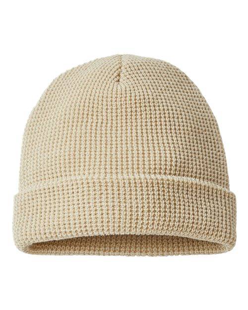 Waffle Cuffed Beanie - 146R — Birch