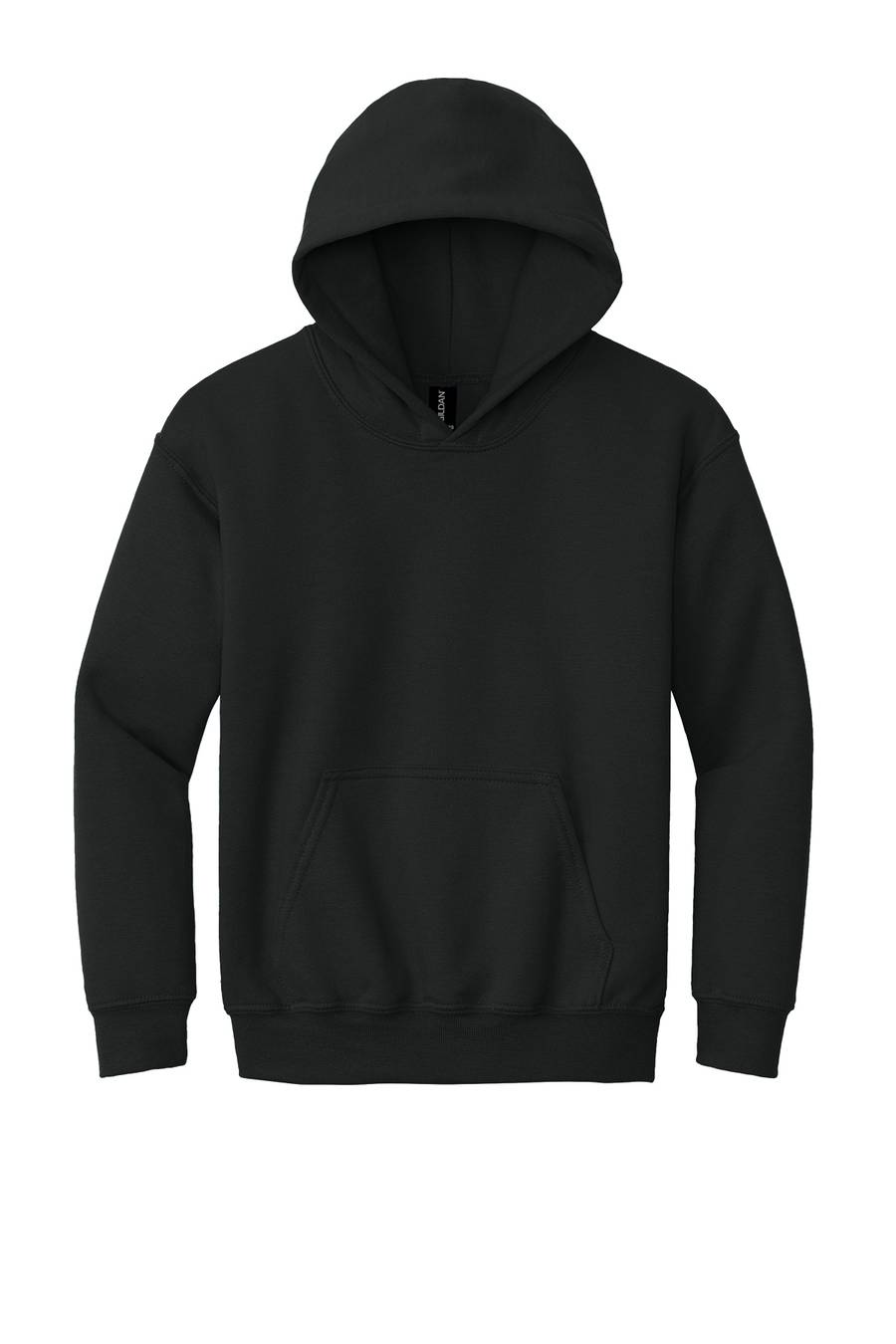 18500B Gildan® Youth Heavy Blend™ Hooded Sweatshirt — Black
