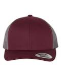 Maroon/Grey