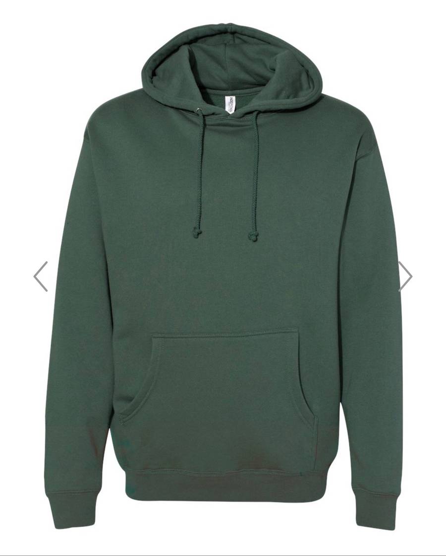 Unisex Heavyweight Hooded Sweatshirt - IND4000 — Alpine Green