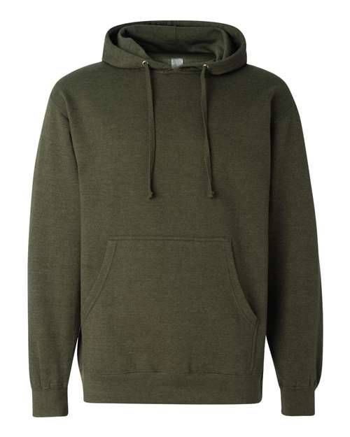Unisex Midweight Hooded Sweatshirt - SS4500 — Army Heather