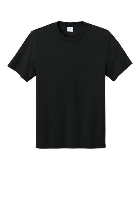 Port & Co™ Tri-Blend Tee — Black